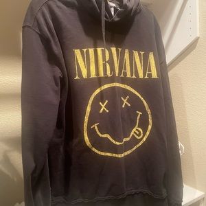 Nirvana gray hoodie